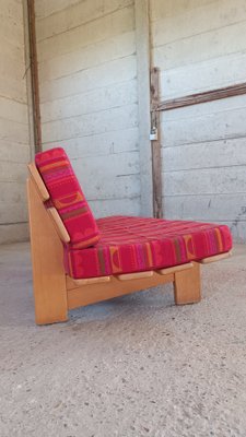 Vintage Bench in Beech, 1960s-GO-1793701