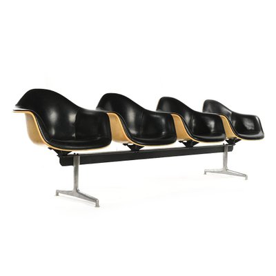 Vintage Bench-Seat Chairs by Charles & Ray Eames-NQ-739147