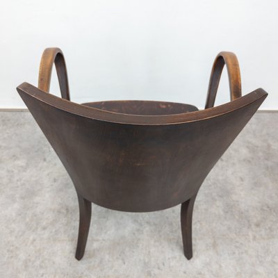 Vintage Bentwood Armchair from Thonet B 47, 1930s-TLV-1725346