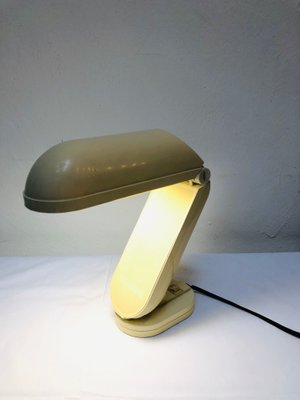 Vintage Beveled Table Lamp from Fase, 1980s-RZY-693972