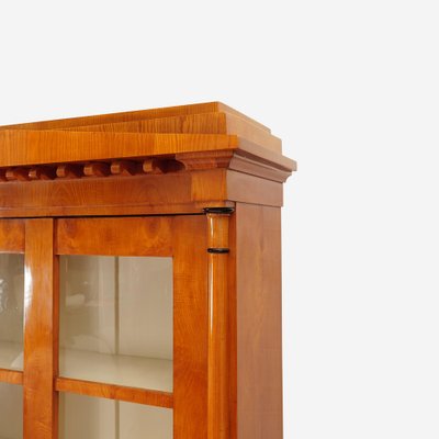 Vintage Biedermeier Brown Cabinet-GCQ-1777858