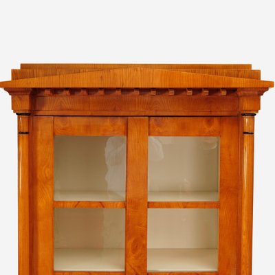 Vintage Biedermeier Brown Cabinet-GCQ-1777858