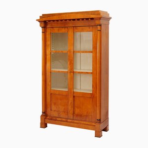 Vintage Biedermeier Brown Cabinet-GCQ-1777858