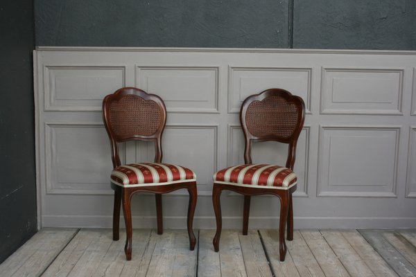 Vintage Biedermeier Style Dining Chairs, Set of 2-TAT-591713