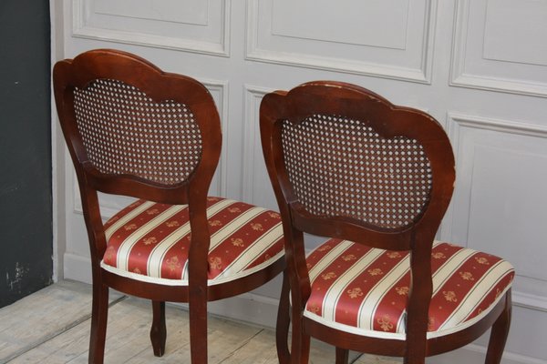 Vintage Biedermeier Style Dining Chairs, Set of 2-TAT-591713