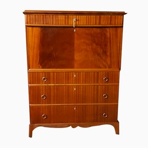 Vintage Biedermeier Swedish Secretary-KDW-1730486