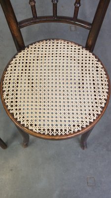 Vintage Bistro Design Chairs from Thonet, Set of 2-HPP-2034382