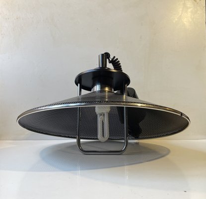 Vintage Black Architects Studio Rise and Fall Ceiling Lamp from Bell Belysning, 1980s-LCR-1755997