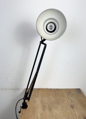 Vintage Black Italian Architect Table Lamp, 1970s-CGF-2043816