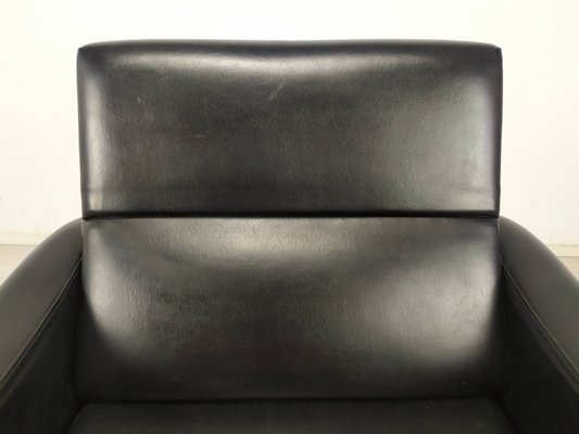 Vintage Black Swirl Armchair from Skai-EAD-1155618