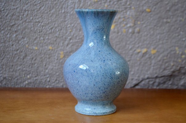 Vintage Blue Accolay Vase-AIU-1332462