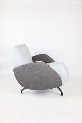 Vintage Blue Armchair by Janusz Różański, 1960s-UJQ-1720898