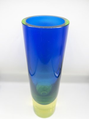 Vintage Blue Vase by Flavio Poli, 1950-OLY-1728908