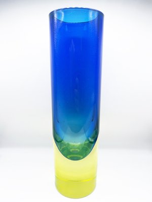 Vintage Blue Vase by Flavio Poli, 1950-OLY-1728908