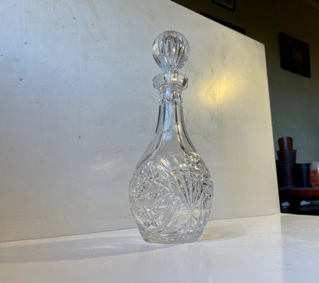 Vintage Bohemian Crystal Decanter, 1970s-LCR-1185371