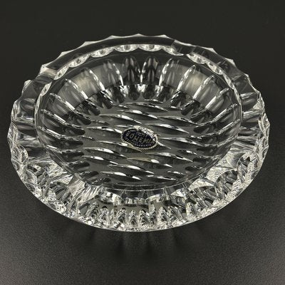 Vintage Bohemian Glass Ashtray by Bohemia Crystal, 1970s-WQC-2036157