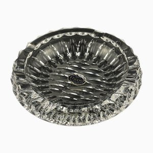 Vintage Bohemian Glass Ashtray by Bohemia Crystal, 1970s-WQC-2036157