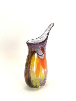 Vintage Bohemian Glass Vase, 1960s-UWE-1155732