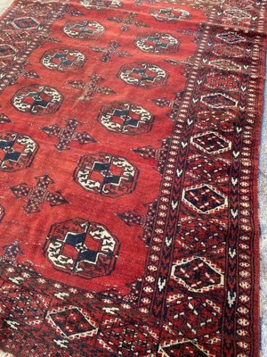 Vintage Bokhara Afghan Rug-YMM-1061714