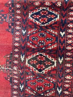 Vintage Bokhara Afghan Rug-YMM-1061714