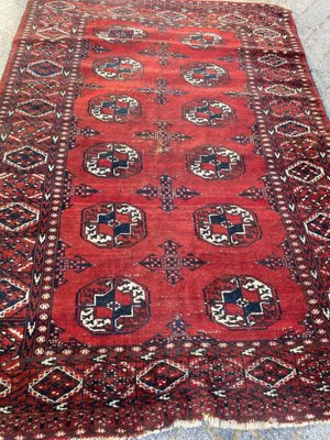 Vintage Bokhara Afghan Rug-YMM-1061714