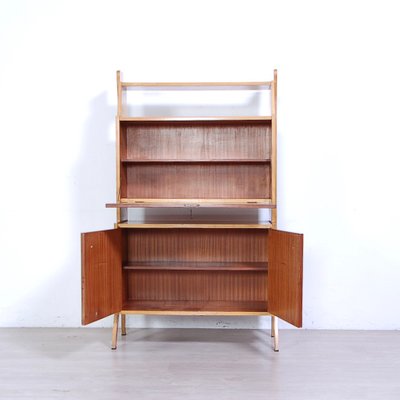 Vintage Bookcase Cabinet with Flap, 1960s-XSG-1796405