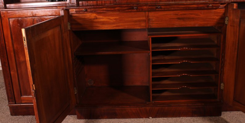 Vintage Bookcase in Mahogany, 19th Century-HPU-1717951