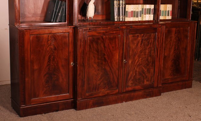 Vintage Bookcase in Mahogany, 19th Century-HPU-1717951