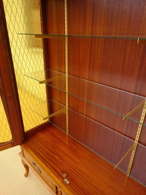 Vintage Bookcase in Wood and Glass, 1970s-ABK-2022477