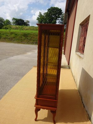 Vintage Bookcase in Wood and Glass, 1970s-ABK-2022477