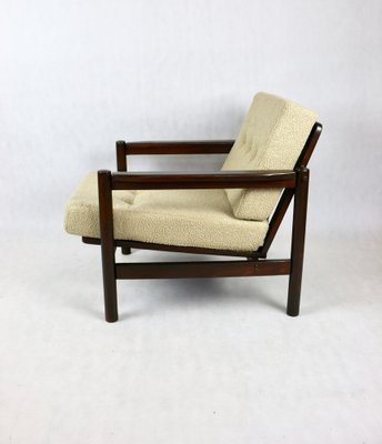 Vintage Boucle Armchair in Beige, 1970s-UJQ-1720891