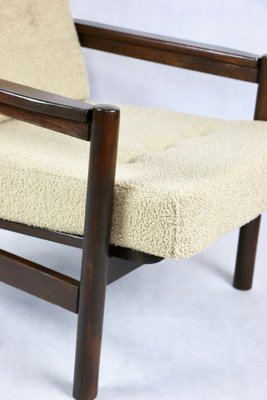 Vintage Boucle Armchair in Beige, 1970s-UJQ-1720891