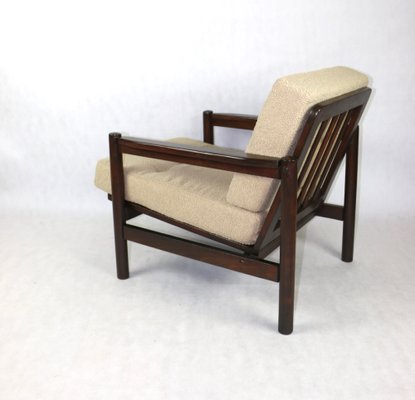 Vintage Boucle Armchair in Beige, 1970s-UJQ-1720891