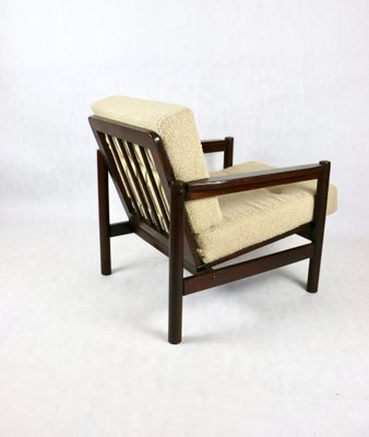 Vintage Boucle Armchair in Beige, 1970s-UJQ-1720891