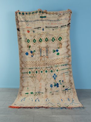 Vintage Boujad Berber Rug,1970s-GPP-1394696