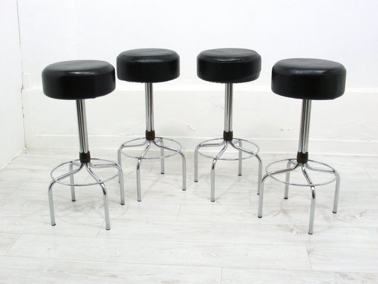 Vintage Brabantia Stools, 1970s, Set of 4-WVA-1734323