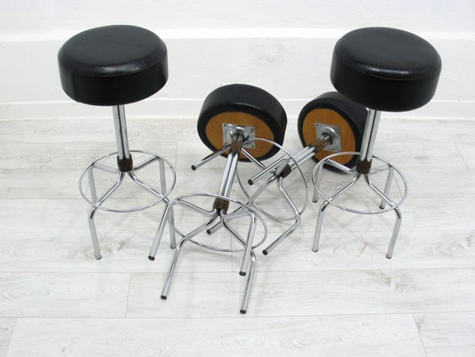 Vintage Brabantia Stools, 1970s, Set of 4-WVA-1734323