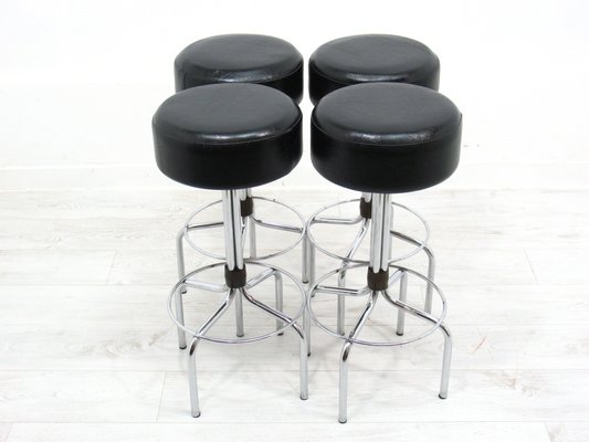 Vintage Brabantia Stools, 1970s, Set of 4-WVA-1734323