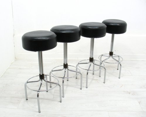 Vintage Brabantia Stools, 1970s, Set of 4-WVA-1734323