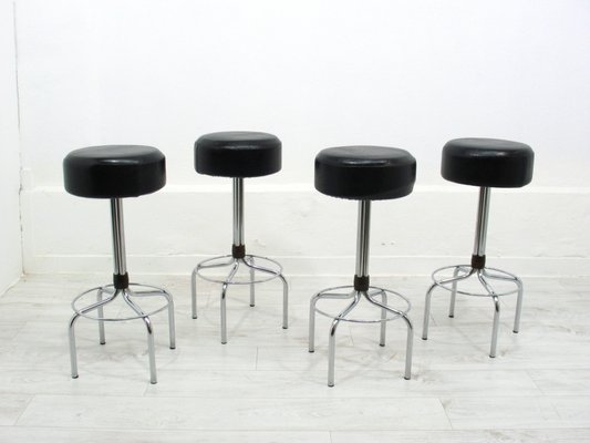 Vintage Brabantia Stools, 1970s, Set of 4-WVA-1734323