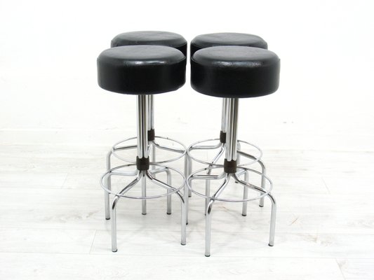 Vintage Brabantia Stools, 1970s, Set of 4-WVA-1734323