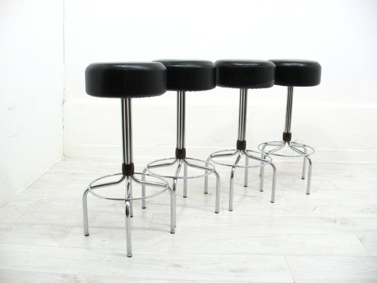 Vintage Brabantia Stools, 1970s, Set of 4-WVA-1734323