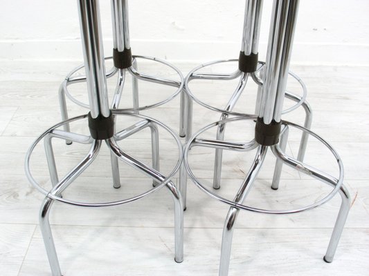 Vintage Brabantia Stools, 1970s, Set of 4-WVA-1734323