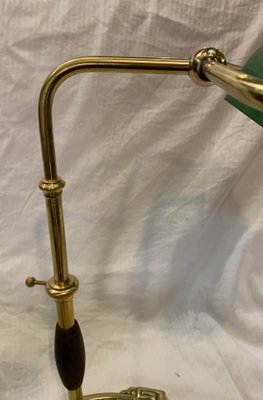 Vintage Brass and Bronze Churchill Table Lamp, 1920s-NUO-1348929