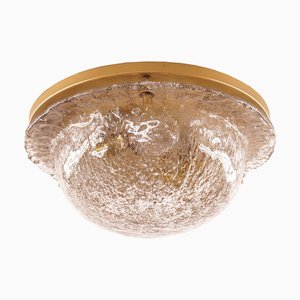 Vintage Brass and Glass Flush Mount from Cosack-KIJ-803893