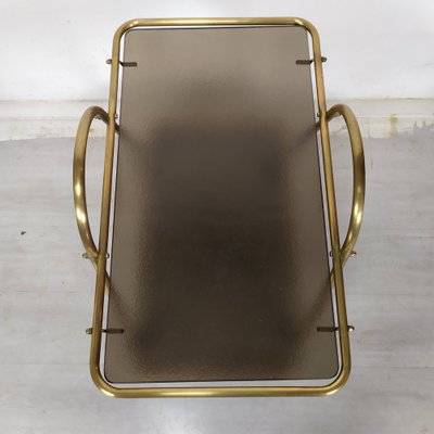 Vintage Brass Bar Trolley, 1950s-EAD-1747210