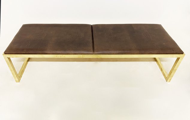 Vintage Brass Bench-WIM-1066674