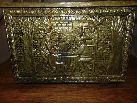 Vintage Brass Box, 1950s-CAQ-853475