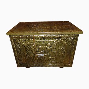 Vintage Brass Box, 1950s-CAQ-853475