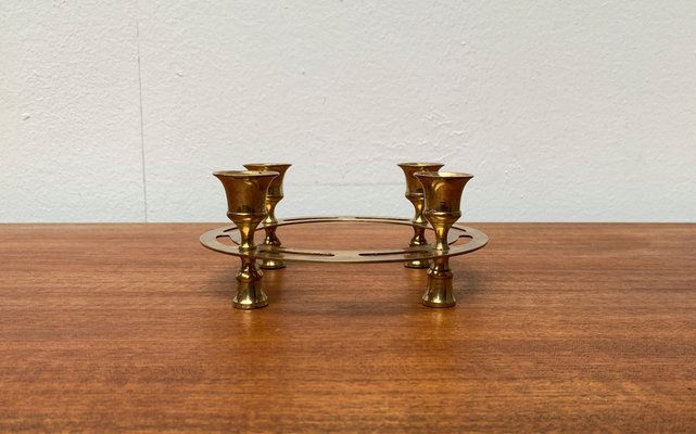 Vintage Brass Candleholder-UAH-1189910